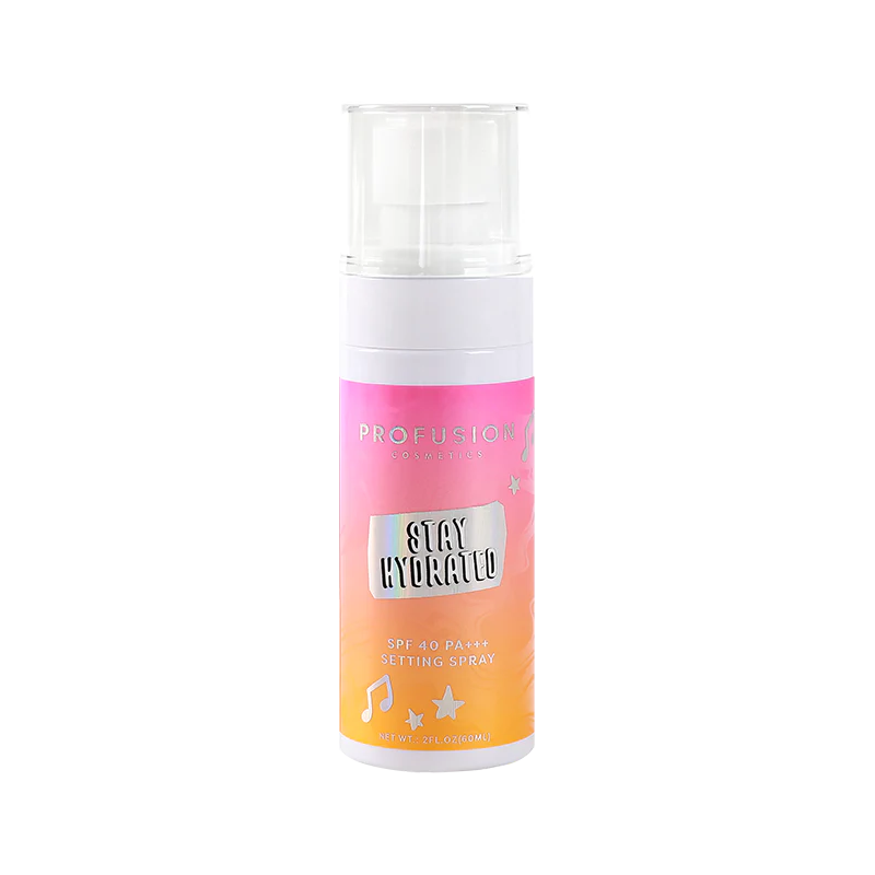 It's a Vibe | Stay Hydrated Mineral SPF 40 PA+++ Setting Spray from Profusion Cosmetics