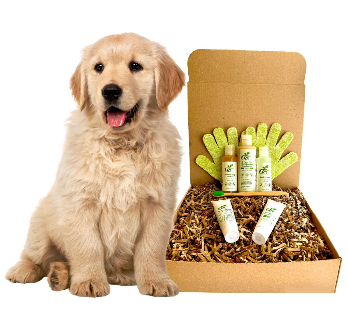4-FURRY DOGS *RESTORATIVE GROOMING KIT from ReNewedPet