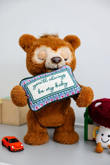 Be My Baby Mini Needlepoint Pillow From Furbish Studio