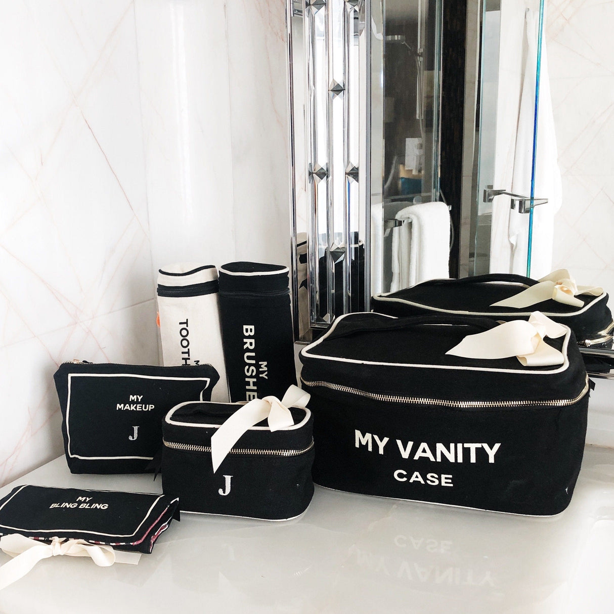 Brushes, Cylinder Case, Black From Bag-all
