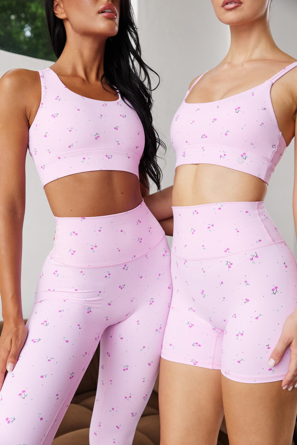 Astoria LUXE BLOSSOM Full Length Legging - Cherry From Astoria Activewear
