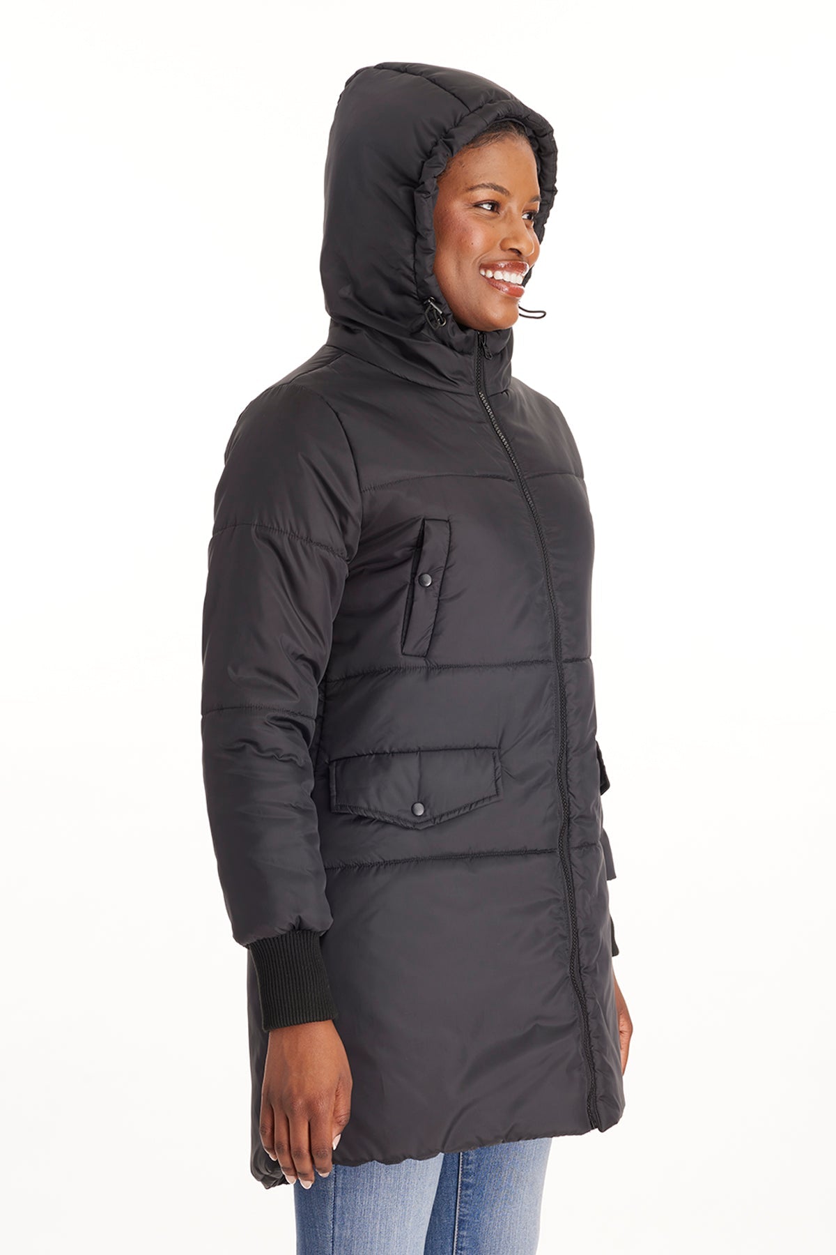 Faith 3 in 1 Maternity Bomber Coat From Moderneternity