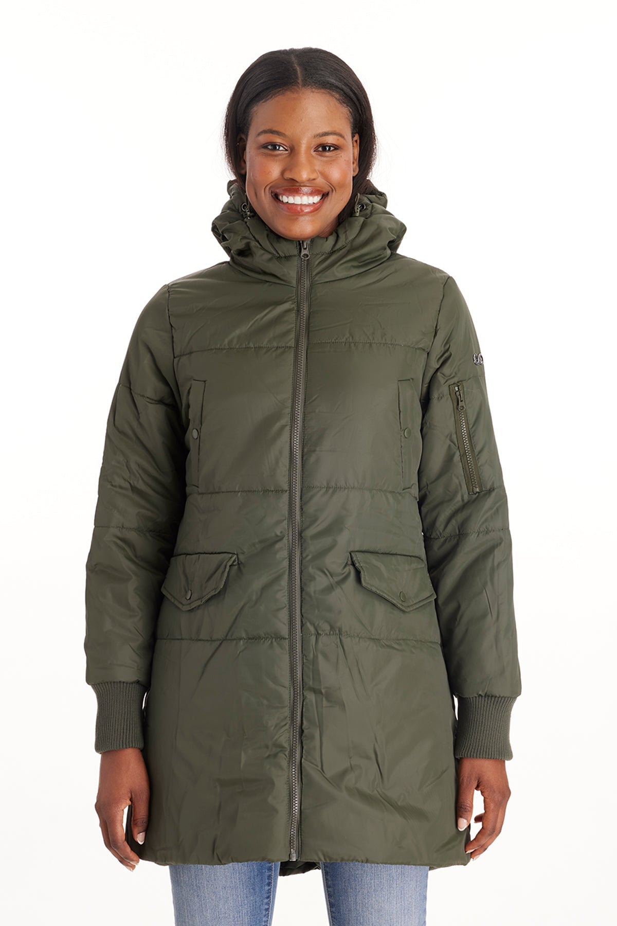 Faith 3 in 1 Maternity Bomber Coat From Moderneternity