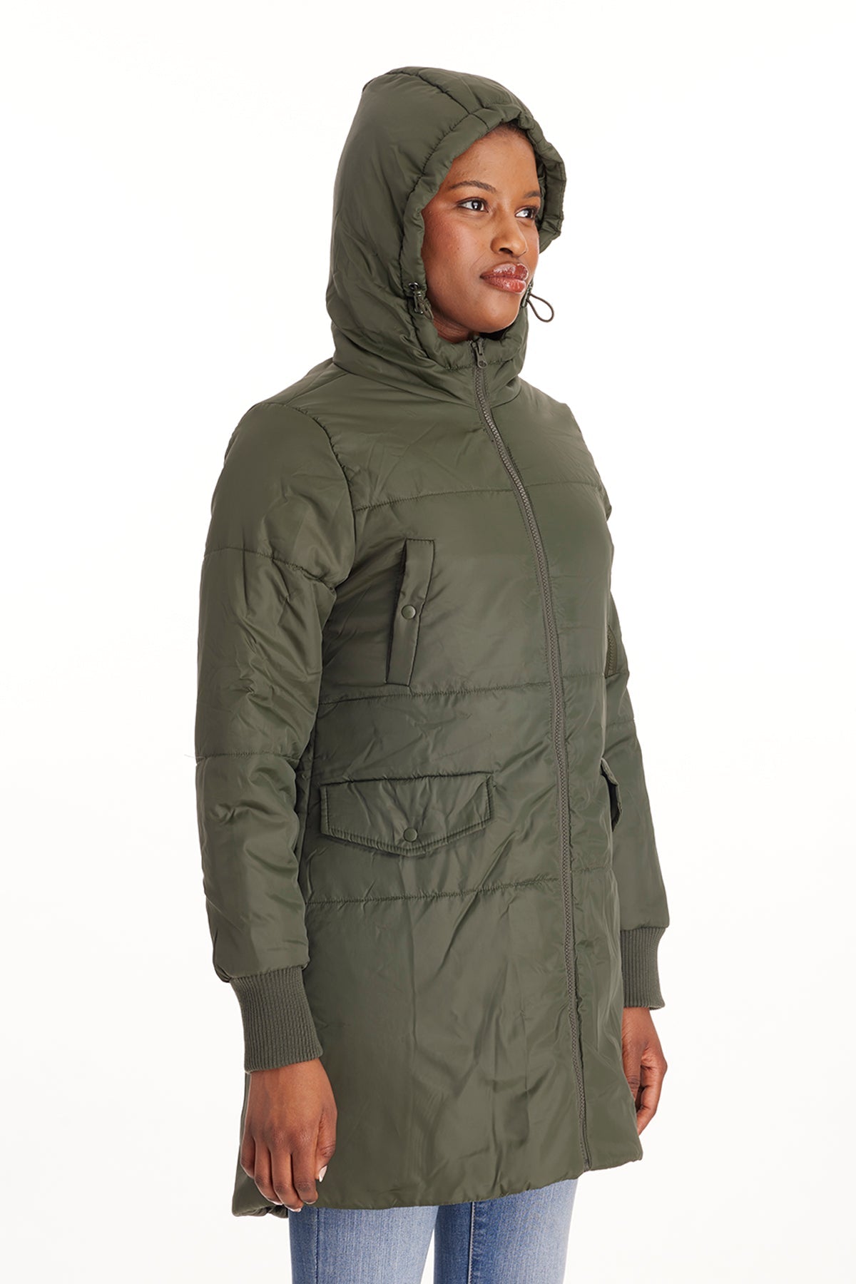 Faith 3 in 1 Maternity Bomber Coat From Moderneternity
