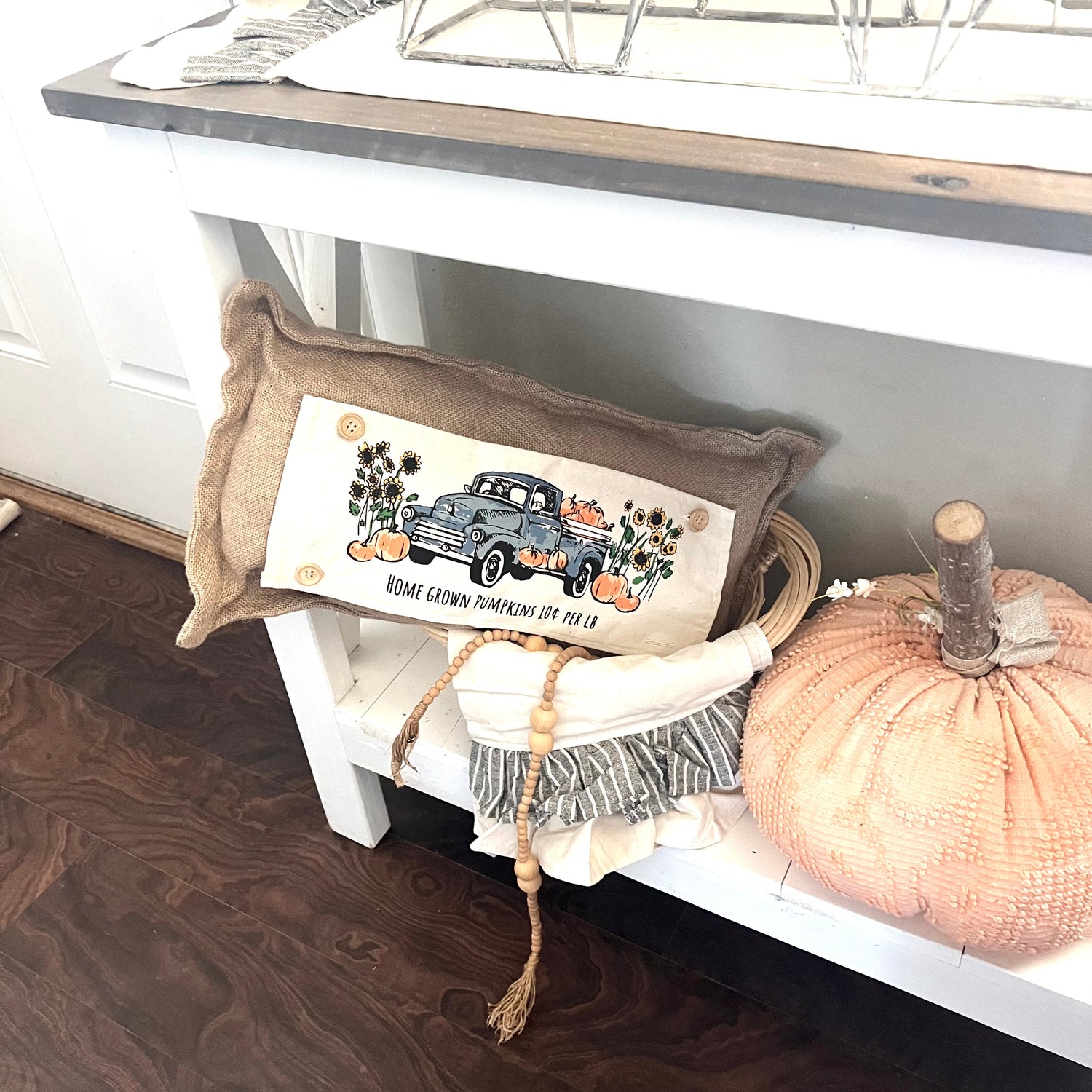 BUNDLE DEAL: Vintage Truck Panels (4 pack) SAVE!! Spring, Summer, Fall, Christmas, EASTER / FIREWORKS / PUMPKIN / PLAID TREE TRUCKS From PillowPanels