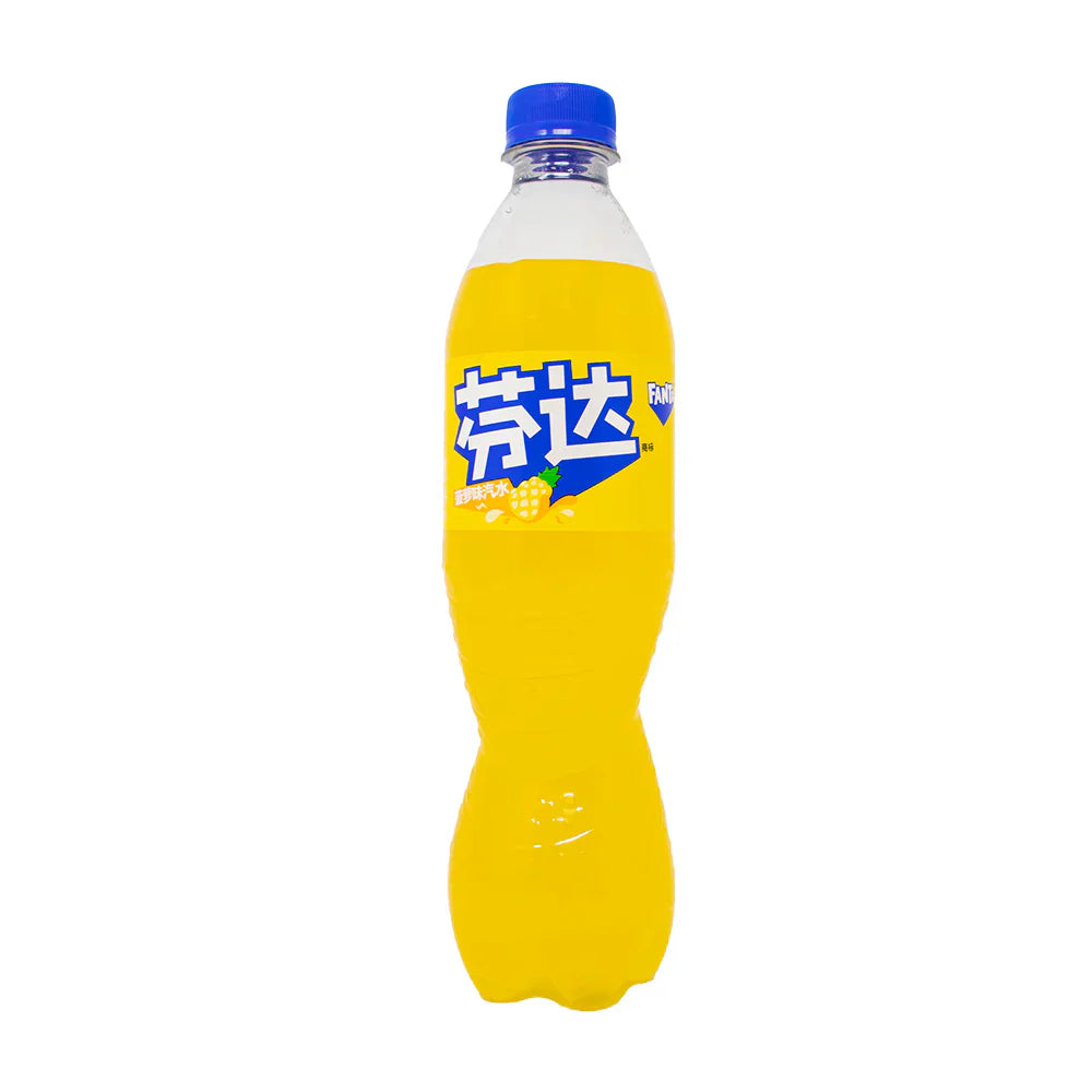 Fanta Pineapple (500ml) (China) 12-Pack from PETEZ POP WHOLESALE