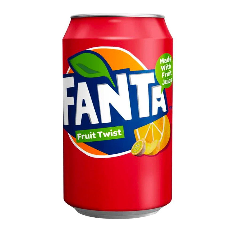 Fanta Fruit Twist (330ml) (UK) 6-Pack from PETEZ POP WHOLESALE
