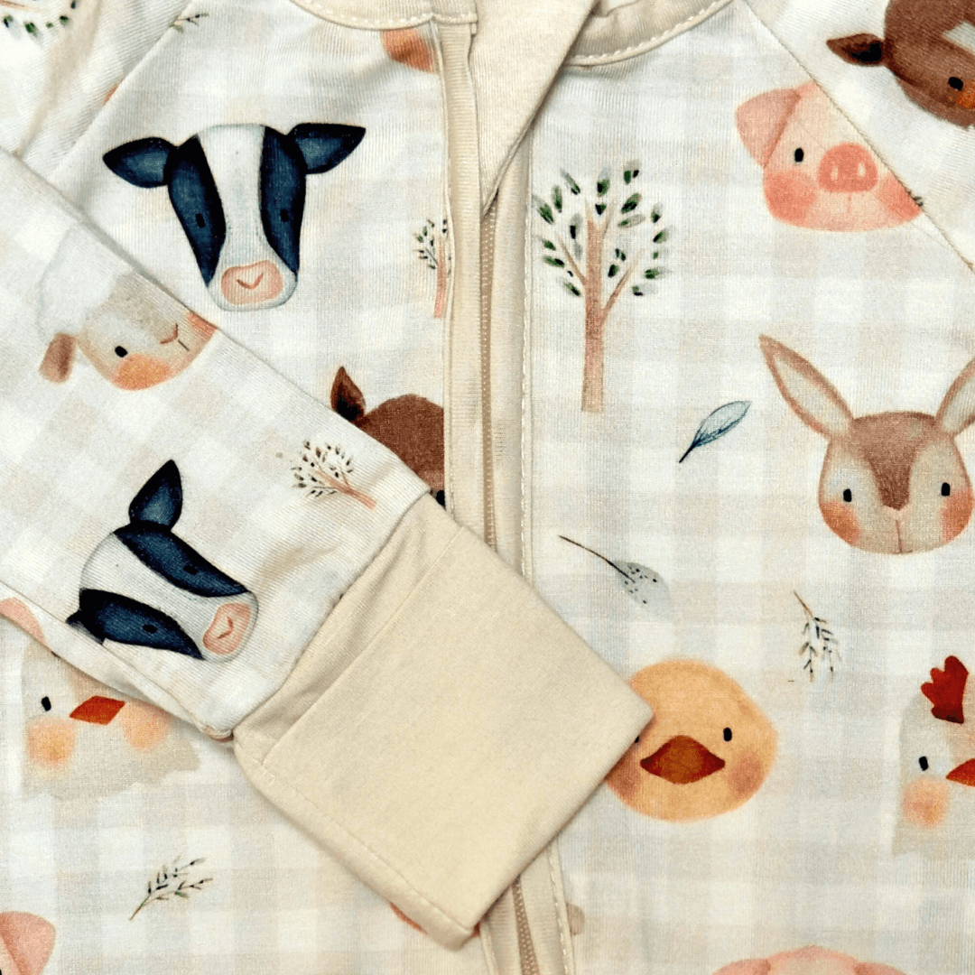 Farm Friends Pajama | Bamboo From Kolorful