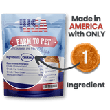 Americana Chicken Chips for Dogs | Celebrate with USA-made Dog Treats from Farm To Pet