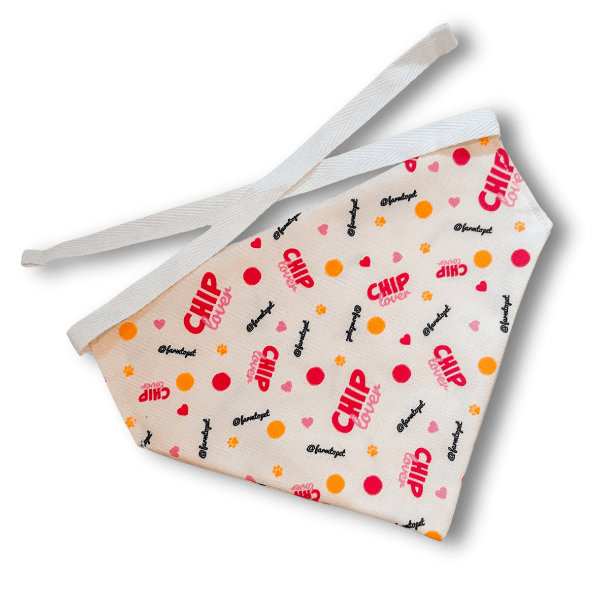 Tie-on Dog Bandana | Adjustable String-tie Bandana for Dogs and Cats from Farm To Pet