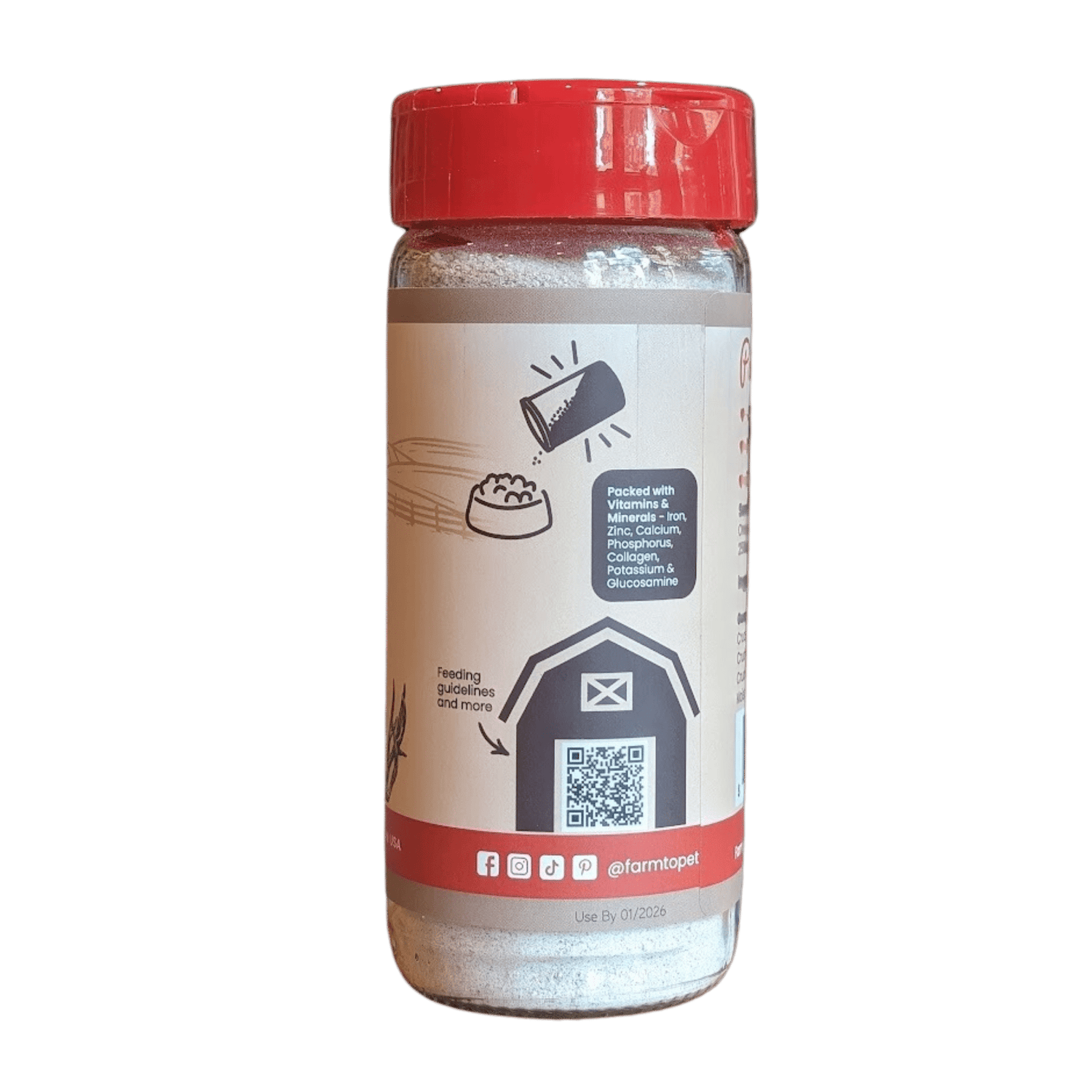 Treat Topper Antler Powder Dog Food Topper | Nutritional Supplement for Dogs and Cats