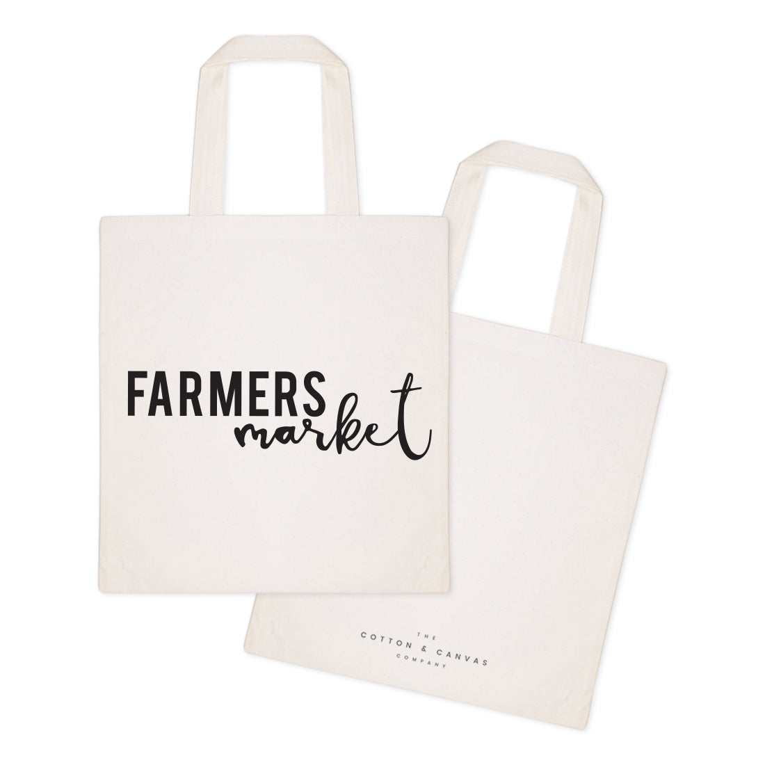 Farmers Market Cotton Canvas Tote Bag from The Cotton & Canvas Co.