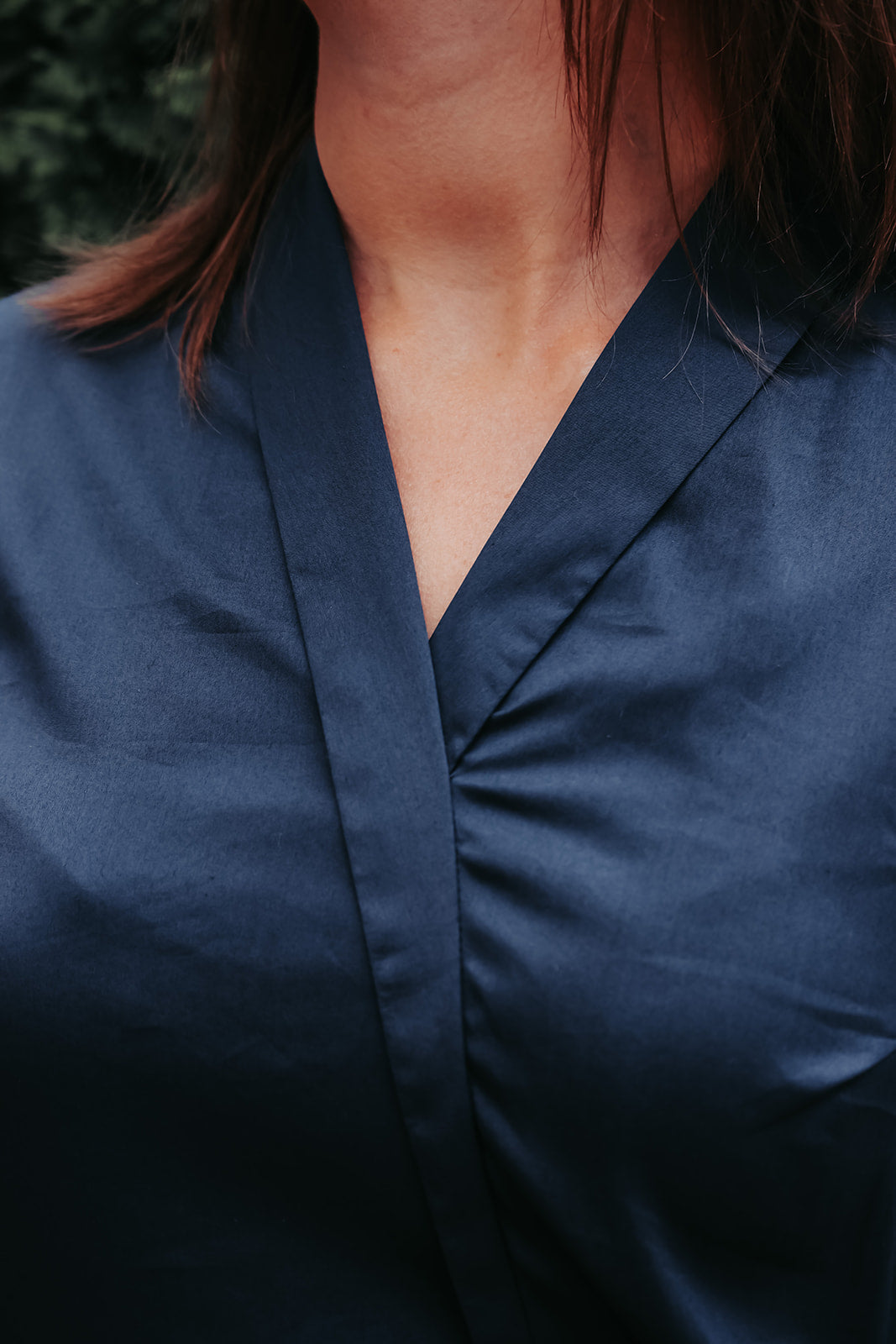 WRAPPED DRESS WIDE OPEN SLEEVES from EBRU Home