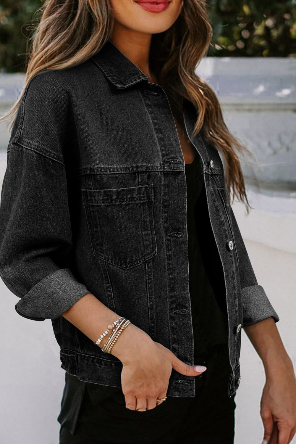 All-Season Denim Jacket from MsDressly