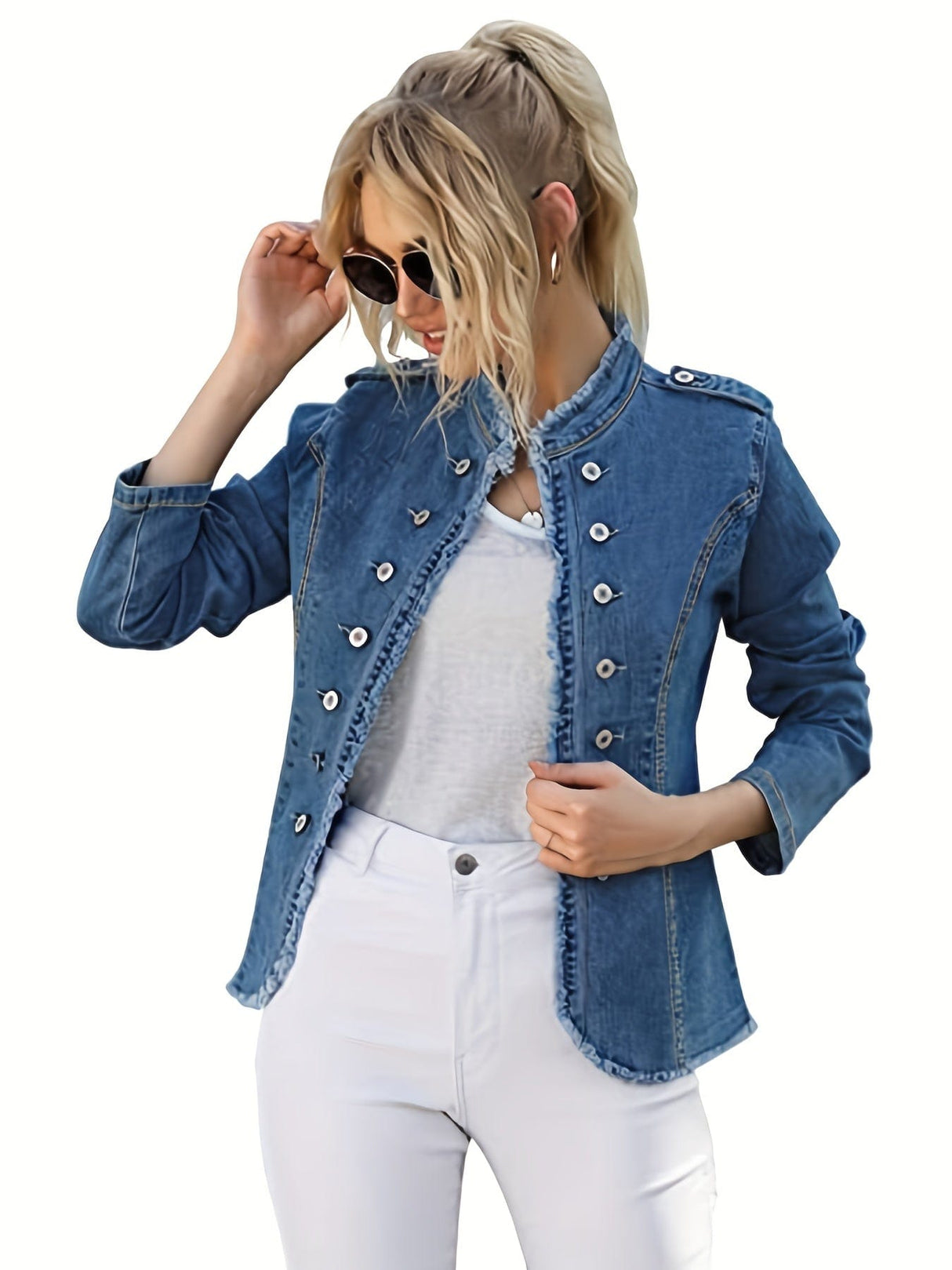 All-Season Denim Jacket from MsDressly