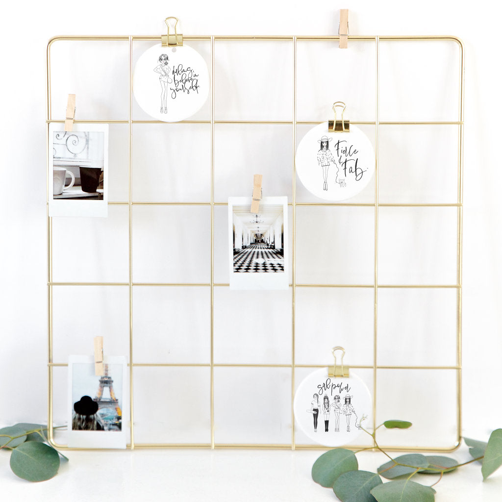 Stay Golden Christmas Ornament from The Cotton & Canvas Co.