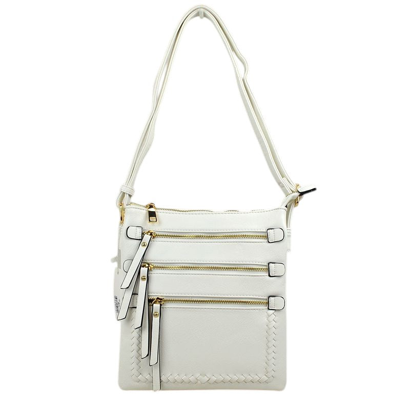 Fashionable Women's Soft Faux Leather Crossbody Purse Shoulder Bag  from Madeline Love