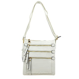 Fashionable Women's Soft Faux Leather Crossbody Purse Shoulder Bag  from Madeline Love