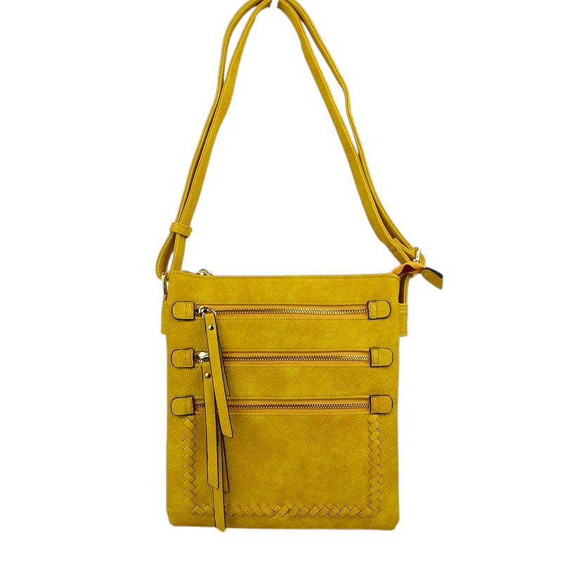 Fashionable Women's Soft Faux Leather Crossbody Purse Shoulder Bag  from Madeline Love