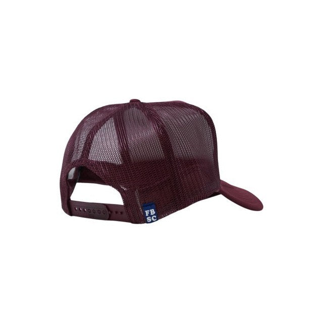 Fat Boy Surf Club Foam Trucker Hat - Maroon  From Fat Boy Surf Club