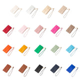 Faux Leather Weave Flat  Coin Wallet  from Madeline Love