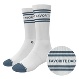 The Favorite Dad | Father's Day Heel Hammock™ Crew Socks from Shinesty