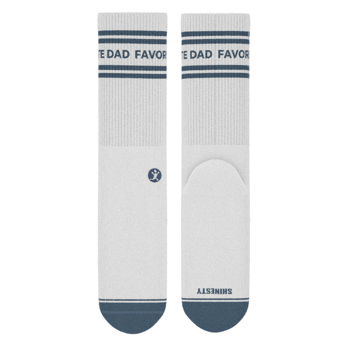 The Favorite Dad | Father's Day Heel Hammock™ Crew Socks from Shinesty