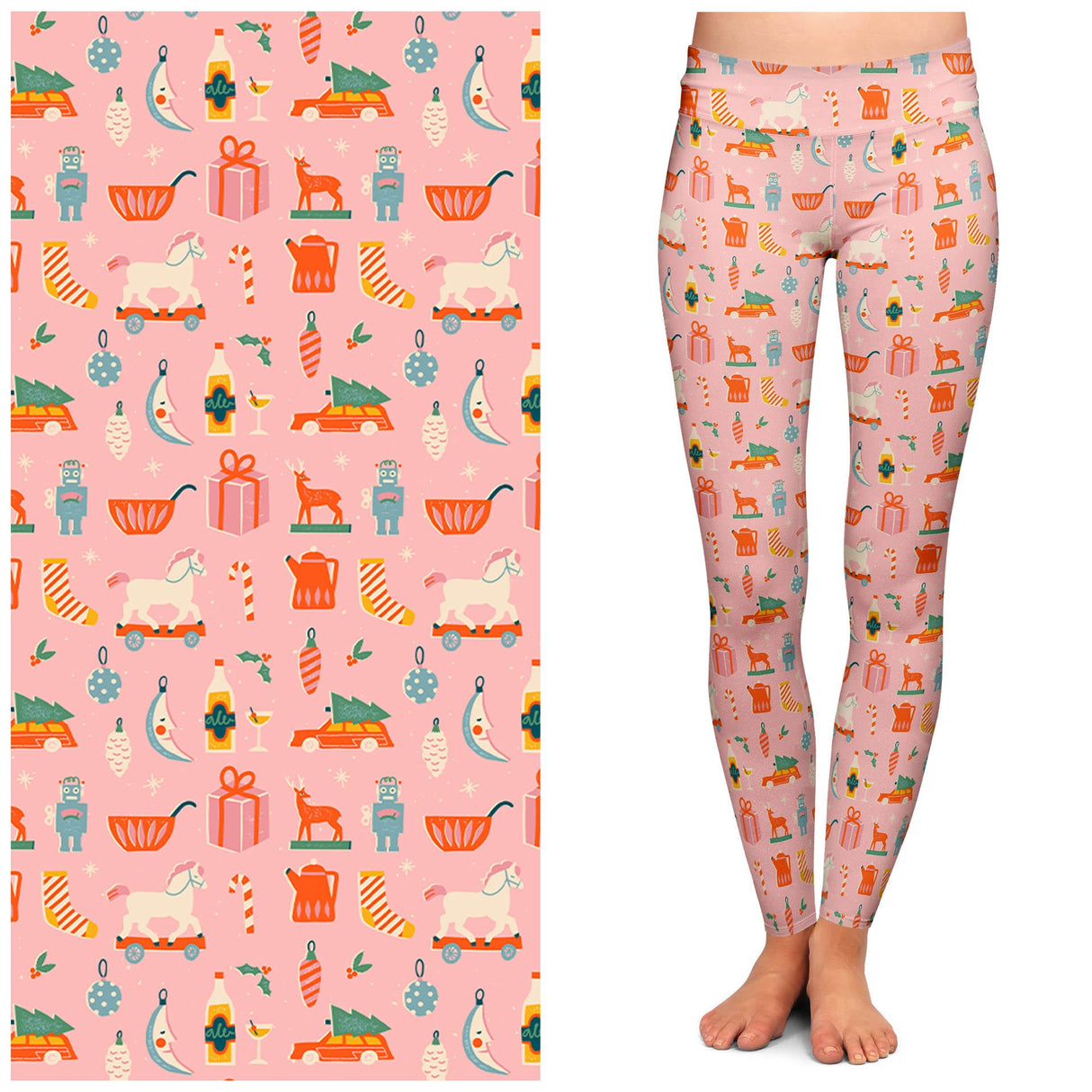 Favorite Things Buttery Soft Leggings by Lipstick & Chrome From Quirks!