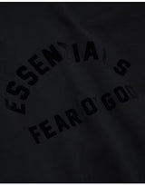 Fear of God Essentials Black Bonded Hoodie (Jet Black) from LacedUp