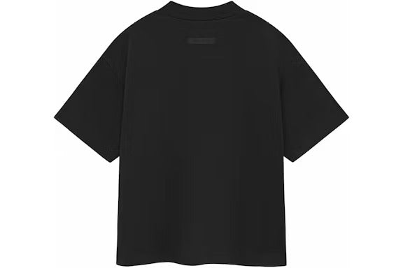 Fear of God Essentials Black Bonded Tee T-Shirt (Jet Black) from LacedUp