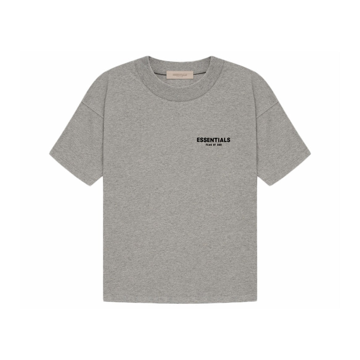 Fear of God Essentials T-shirt (SS22) Dark Oatmeal from LacedUp