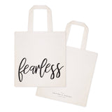 Fearless Gym Cotton Canvas Tote Bag from The Cotton & Canvas Co.