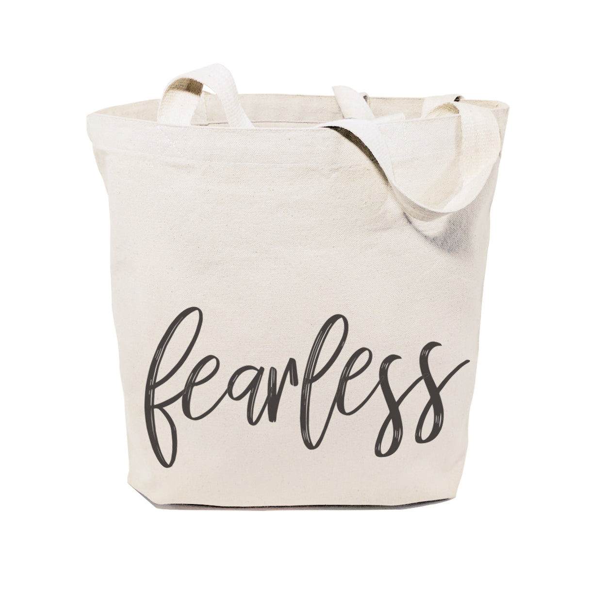 Fearless Gym Cotton Canvas Tote Bag from The Cotton & Canvas Co.