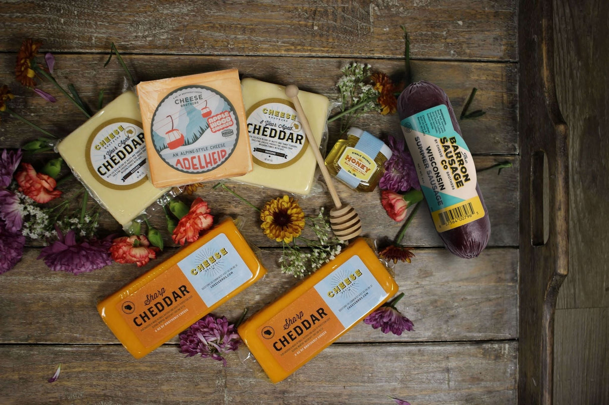 Hope You're Feeling Cheddar Soon - Gift Basket from Cheese Brothers, Inc.