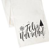 Feliz Navidad Cotton Canvas Table Runner from The Cotton & Canvas Co.