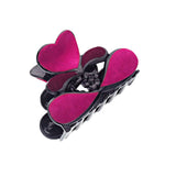 Felt Heart Hair Claw Clip from Madeline Love