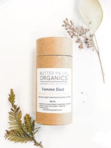 Femme Dust / Organic Talc Free Powder / No Chaffing / Freshening Powder from Butter Me Up Organics