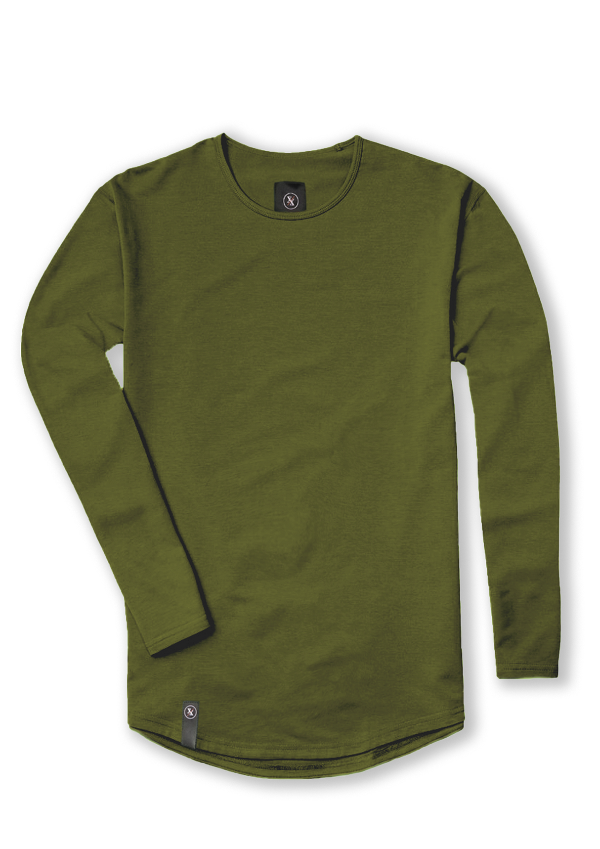 L/S Curved Hem from Ten/10 Apparel