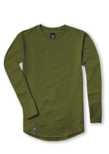 L/S Curved Hem from Ten/10 Apparel