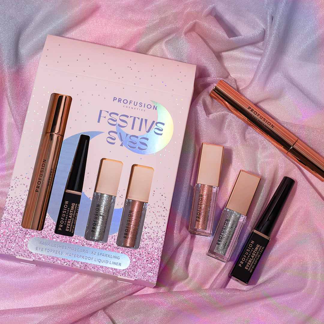Festive Eyes 4 PC Eye Set from Profusion Cosmetics