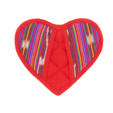 Festive Heart Pot Holder from Upavim Crafts