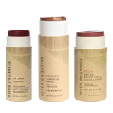 Lip + Highlighter + Blush Set from River Organics