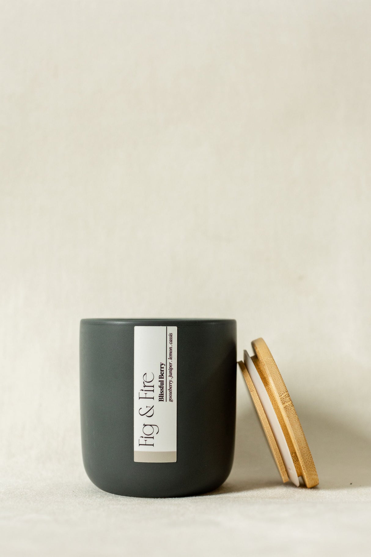 Blissful Berry Candle From Fig & Fire
