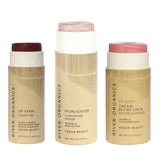 Lip + Highlighter + Blush Set from River Organics