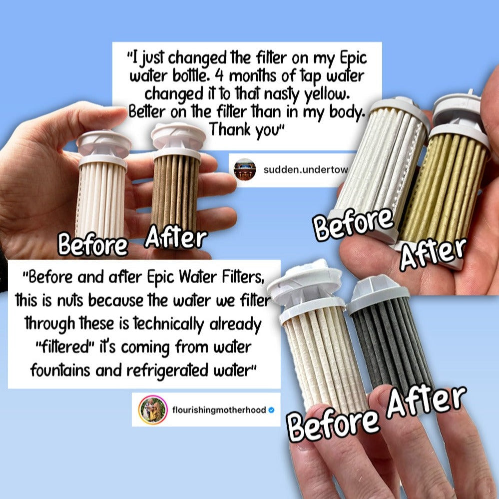 The Answer 2.0 | Compatible With Hydro Flask, Nalgene, and More! from Epic Water Filters USA