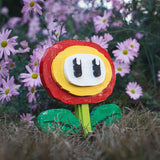 Life-Sized Fire Flower from Bricker Builds