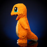 Life-Sized Fire Lizard from Bricker Builds