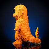 Life-Sized Fire Lizard from Bricker Builds