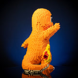Life-Sized Fire Lizard from Bricker Builds