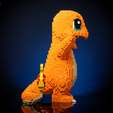 Life-Sized Fire Lizard from Bricker Builds